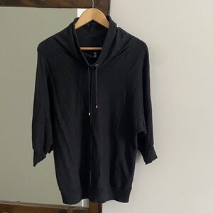 Jones New York Signature Black Knit Top